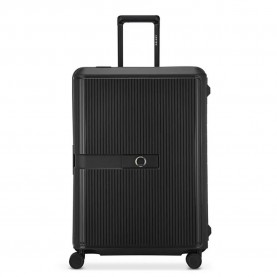 Delsey Vauban 70cm 83L trolley bag - Black (Black) куфари,delsey,vauban,70cm,83l,trolley,bag,black,(black)