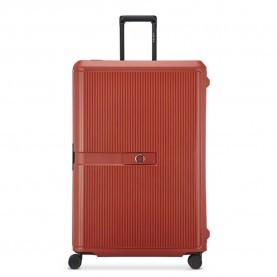 Delsey Vauban 82cm 110L trolley bag - Red (Terracota) куфари,delsey,vauban,82cm,110l,trolley,bag,red,(terracota)