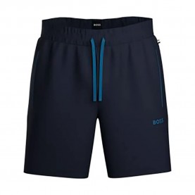 Къси панталони BOSS Mix&Match Cw 10259900 sweat shorts - Blue (Dark Blue) къси,панталони,мъжки,панталони,дамски,панталони,boss,mix&match,cw,10259900,sweat,shorts,blue,(dark,blue)