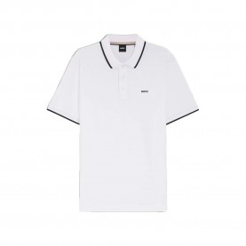 дамски,блузи,с,яка,мъжки,блузи,с,яка,boss,parlay,190,short,sleeve,polo,white,(natural)