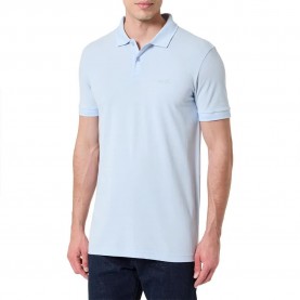 BOSS Pio 1 10277278 short sleeve polo - Blue (Open Blue) дамски,блузи,с,яка,мъжки,блузи,с,яка,boss,pio,1,10277278,short,sleeve,polo,blue,(open,blue)