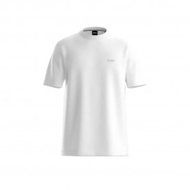 Тениска BOSS Taut 15 10275788 short sleeve T-shirt - White (White) тениска,мъжки,тениски,дамски,тениски,boss,taut,15,10275788,short,sleeve,t,shirt,white,(white)