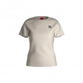 Тениска HUGO Casual 10277507 short sleeve pyjama T-shirt - White (Open White) тениска,дамски,пижами,hugo,casual,10277507,short,sleeve,pyjama,t,shirt,white,(open,white)