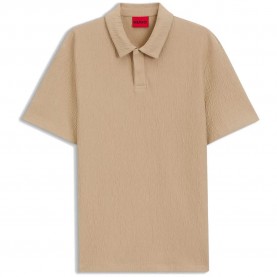 HUGO Deno 10280506 short sleeve polo - Beige (Medium Beige) дамски,блузи,с,яка,мъжки,блузи,с,яка,hugo,deno,10280506,short,sleeve,polo,beige,(medium,beige)