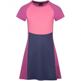 Рокля Trollkids Senja short sleeve short dress - Pink (Violet Blue / Mallow Pink) рокля,дамски,поли,и,рокли,trollkids,senja,short,sleeve,short,dress,pink,(violet,blue,mallow,pink)