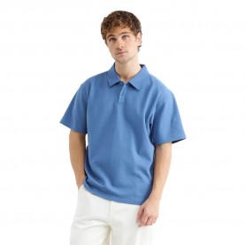 Balmohk 30000440 short sleeve polo - Blue (Light Blue) дамски,блузи,с,яка,мъжки,блузи,с,яка,balmohk,30000440,short,sleeve,polo,blue,(light,blue)