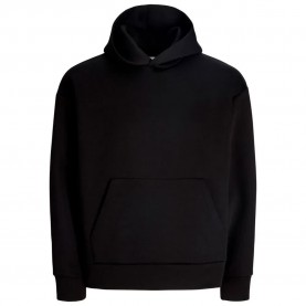 Суичър Jack & jones Barron Plus Size hoodie - Black (Black) суичър,мъжки,пуловери,jack,&,jones,barron,plus,size,hoodie,black,(black)