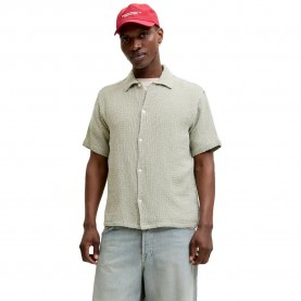 Риза с къс ръкав Jack & jones Cassis Dobby Resort short sleeve shirt - Green (Seagrass) риза,с,къс,ръкав,дамски,ризи,мъжки,ризи,jack,&,jones,cassis,dobby,resort,short,sleeve,shirt,green,(seagrass)