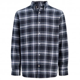 Карирана риза Jack & jones Field Check long sleeve shirt - Blue (Navy Blazer) карирана,риза,дамски,ризи,мъжки,ризи,jack,&,jones,field,check,long,sleeve,shirt,blue,(navy,blazer)
