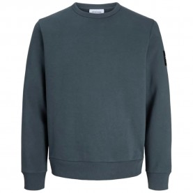 Блуза Jack & jones Leveland sweatshirt - Grey (Turbulence) блуза,мъжки,пуловери,jack,&,jones,leveland,sweatshirt,grey,(turbulence)