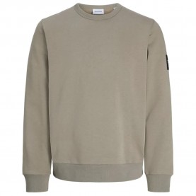 Блуза Jack & jones Leveland sweatshirt - Green (Vetiver) блуза,мъжки,пуловери,jack,&,jones,leveland,sweatshirt,green,(vetiver)