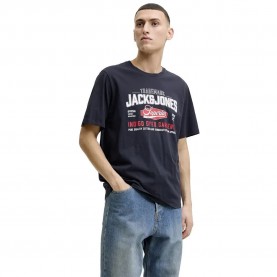 Тениска Jack & jones Logo short sleeve T-shirt - Blue (Navy Blazer) тениска,мъжки,тениски,дамски,тениски,jack,&,jones,logo,short,sleeve,t,shirt,blue,(navy,blazer)
