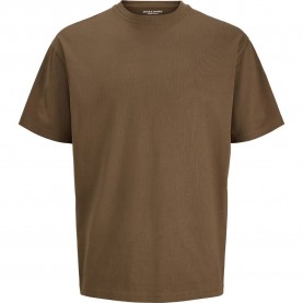 Тениска Jack & jones Organic Relaxed short sleeve T-shirt - Brown (Cocoa) тениска,мъжки,тениски,дамски,тениски,jack,&,jones,organic,relaxed,short,sleeve,t,shirt,brown,(cocoa)