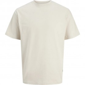 Тениска Jack & jones Organic Relaxed short sleeve T-shirt - Beige (Moonbeam) тениска,мъжки,тениски,дамски,тениски,jack,&,jones,organic,relaxed,short,sleeve,t,shirt,beige,(moonbeam)