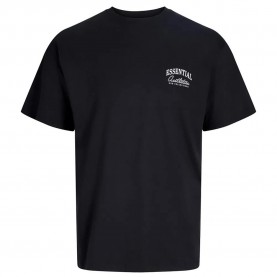 Тениска Jack & jones Organic Relaxed Studio short sleeve T-shirt - Black (Black) тениска,мъжки,тениски,дамски,тениски,jack,&,jones,organic,relaxed,studio,short,sleeve,t,shirt,black,(black)