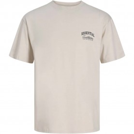 Тениска Jack & jones Organic Relaxed Studio short sleeve T-shirt - Beige (Moonbeam) тениска,мъжки,тениски,дамски,тениски,jack,&,jones,organic,relaxed,studio,short,sleeve,t,shirt,beige,(moonbeam)