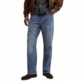 Дънки Jack & jones Ted Classic SQ 377 jeans - Blue (Blue Denim) дънки,мъжки,панталони,дамски,панталони,jack,&,jones,ted,classic,sq,377,jeans,blue,(blue,denim)