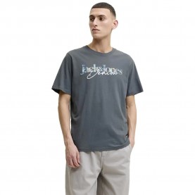 Тениска Jack & jones Tom short sleeve T-shirt - Grey (Turbulence) тениска,мъжки,тениски,дамски,тениски,jack,&,jones,tom,short,sleeve,t,shirt,grey,(turbulence)