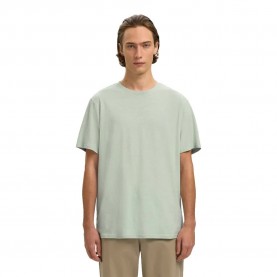 тениска,мъжки,тениски,дамски,тениски,selected,adam,linen,short,sleeve,t,shirt,green,(aqua,grey)