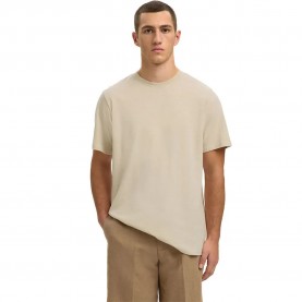 тениска,мъжки,тениски,дамски,тениски,selected,adam,linen,short,sleeve,t,shirt,beige,(oatmeal)