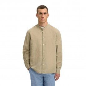 Риза с дълъг ръкав Selected Regclay Linen long sleeve shirt - Beige (Pure Cashmere) риза,с,дълъг,ръкав,дамски,ризи,мъжки,ризи,selected,regclay,linen,long,sleeve,shirt,beige,(pure,cashmere)