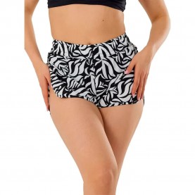 бански,гащета,дамски,бански,костюми,fundango,elderberry,swimming,shorts,white,black,(zebra,whisper)
