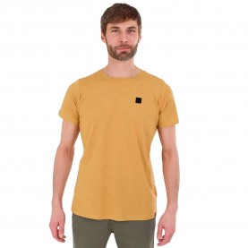 Тениска Fundango Jaggy II Structured short sleeve T-shirt - Yellow (Camel) тениска,мъжки,тениски,дамски,тениски,fundango,jaggy,ii,structured,short,sleeve,t,shirt,yellow,(camel)