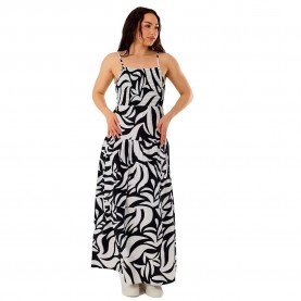Рокля Fundango Paradise Maxi sleeveless dress - Black (Black Injun) рокля,дамски,поли,и,рокли,fundango,paradise,maxi,sleeveless,dress,black,(black,injun)