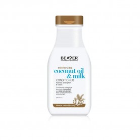 Beaver Coconut Oil & Quinoa Moisturizing 350ml conditioner - Clear хигиена,коса,beaver,coconut,oil,&,quinoa,moisturizing,350ml,conditioner,clear