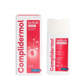 Complidermol 5 Alfa Plus 200ml shampoo - Clear хигиена,коса,complidermol,5,alfa,plus,200ml,shampoo,clear
