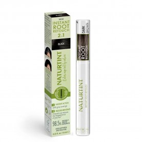 Naturtint Instant Root 2In1 NºDark Brown 10ml hair root touch-up - Clear хигиена,коса,naturtint,instant,root,2in1,nºdark,brown,10ml,hair,root,touch,up,clear