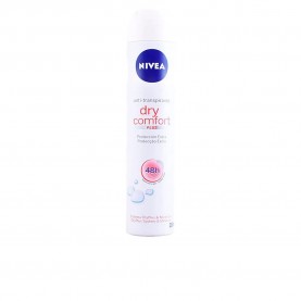 Nivea Dry Comfort 200ml Spray Deodorant - White хигиена,тяло,nivea,dry,comfort,200ml,spray,deodorant,white