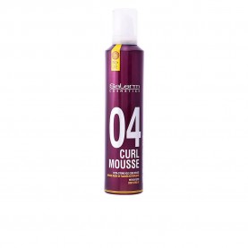 хигиена,коса,salerm,curl,extra,strong,405ml,hair,mousse,purple