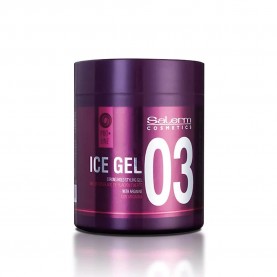 хигиена,коса,salerm,ice,strong,hold,500ml,styling,gel,purple
