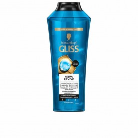 Schwarzkopf Gliss Aqua Revive 400ml Moisturizing Shampoo - Blue хигиена,коса,schwarzkopf,gliss,aqua,revive,400ml,moisturizing,shampoo,blue