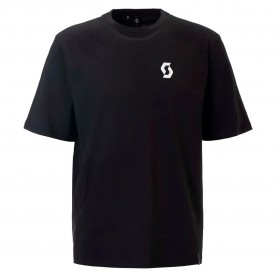 Тениска Scott Authentic short sleeve T-shirt - Black (Black) тениска,мъжки,тениски,дамски,тениски,scott,authentic,short,sleeve,t,shirt,black,(black)