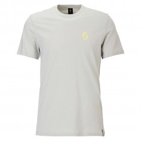 Тениска Scott Backprint short sleeve T-shirt - Grey (Spray Grey) тениска,мъжки,тениски,дамски,тениски,scott,backprint,short,sleeve,t,shirt,grey,(spray,grey)