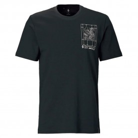 тениска,мъжки,тениски,дамски,тениски,scott,casual,short,sleeve,t,shirt,black,(black)