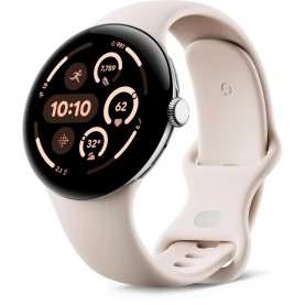 Часовник Google Watch 3 (45mm) WiFi smartwatch - Beige (Porcelain / Silver) часовник,часовници,google,watch,3,(45mm),wifi,smartwatch,beige,(porcelain,silver)
