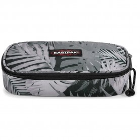 Eastpak Oval Single pencil case - Grey (Brize Retro Dark) ученически,принадлежности,eastpak,oval,single,pencil,case,grey,(brize,retro,dark)
