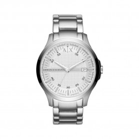 Часовник Armani exchange AX2177 46mm 5ATM Quartz Analogical watch - Silver (Grey / White / Mineral) часовник,часовници,armani,exchange,ax2177,46mm,5atm,quartz,analogical,watch,silver,(grey,white,mineral)