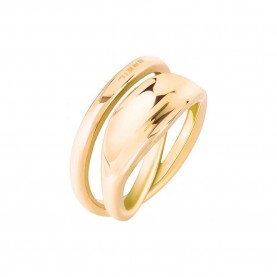 Breil TJ2183 ring - Golden (Gold) бижутерия,breil,tj2183,ring,golden,(gold)