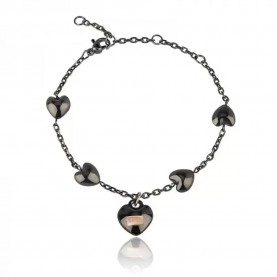 Breil TJ2728 bracelet - Silver (Black) бижутерия,breil,tj2728,bracelet,silver,(black)