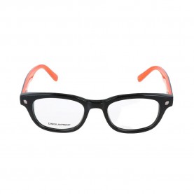 Dsquared DQ5098-1 48/19/145 glasses - Black (Black / Orange) очила,dsquared,dq5098,1,48,19,145,glasses,black,(black,orange)