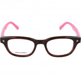 Dsquared DQ5098-52 48/19/145 glasses - Brown (Tortoiseshell / Pink) очила,dsquared,dq5098,52,48,19,145,glasses,brown,(tortoiseshell,pink)