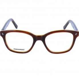 Dsquared DQ5175-50 51/19/145 glasses - Brown (Brown / Yellow) очила,dsquared,dq5175,50,51,19,145,glasses,brown,(brown,yellow)