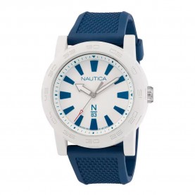 Часовник Nautica NAPATF201 44mm 10ATM Quartz Analogical watch - Blue (Blue / Blue / Mineral) часовник,часовници,nautica,napatf201,44mm,10atm,quartz,analogical,watch,blue,(blue,blue,mineral)