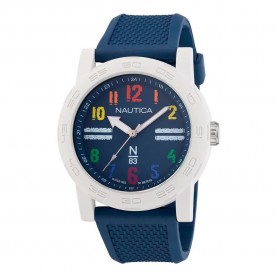 Часовник Nautica NAPATS304 42.5mm 5ATM Quartz Analogical watch - Blue (Blue / Blue / Mineral) часовник,часовници,nautica,napats304,42.5mm,5atm,quartz,analogical,watch,blue,(blue,blue,mineral)