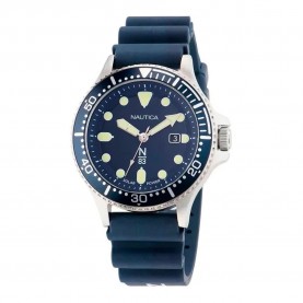 Часовник Nautica NAPCBS304 43mm 5ATM Solar Analogical watch - Blue (Blue / Blue / Mineral) часовник,часовници,nautica,napcbs304,43mm,5atm,solar,analogical,watch,blue,(blue,blue,mineral)