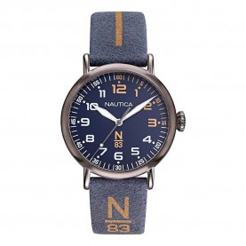 Часовник Nautica NAPWLF919 40mm 5ATM Quartz Analogical watch - Blue (Blue / Blue / Mineral) часовник,часовници,nautica,napwlf919,40mm,5atm,quartz,analogical,watch,blue,(blue,blue,mineral)